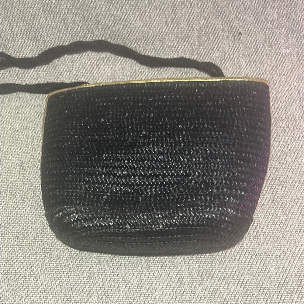 Worthington Black and Gold Geometric Shoulder Bag - Picture 8 of 14